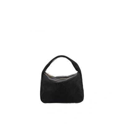 Dsquared2 Leather Logo Handbag In Black