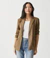 Michael Stars Lottie Linen Blazer In Dolma