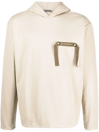 Jacquemus Le Sweatshirt Desenho In Brown