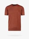 Corneliani T-shirt In Brown