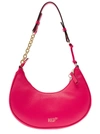 RED VALENTINO TO THE MOON AND RED HOBO SHOULDER BAG IN RED LEATHER WOMAN