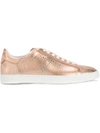 TOD'S TOD'S LACE-UP trainers - METALLIC,XXW12A0T490PE111957635
