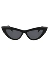 Balmain Jolie Cat-eye Frame Sunglasses In Black Gold