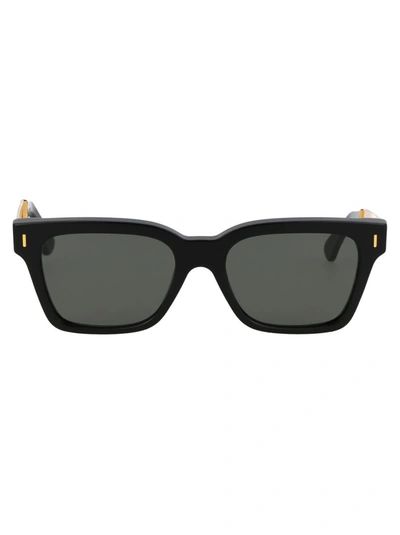 Retrosuperfuture Rectangle Framed Sunglasses In Francis Black
