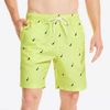 NAUTICA MENS 8" LOGO PRINT QUICK-DRY SWIM