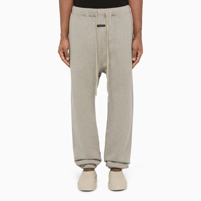 Fear Of God Eternal Cotton-fleece Track Trousers In Grey