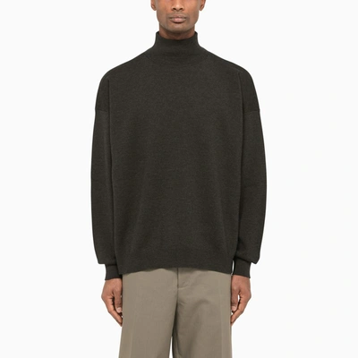 Fear Of God Eternal Black Wool Turtleneck | ModeSens