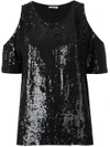P.A.R.O.S.H SEQUIN TOP,D110569GUGHI11936286