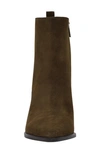 Marc Fisher Ltd Mariel Bootie In Dark Green