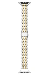 Kate Spade Women's Two-tone Stainless Steel Scalloped Apple Watch Bracelet/20mm In Two-tone
