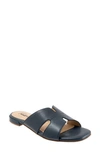 Trotters Nell Slide Sandal In Navy