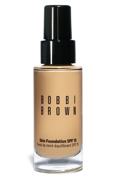 Bobbi Brown Skin Oil-free Liquid Foundation With Broad Spectrum Spf 15 Sunscreen In Warm Ivory 1 (very Light Beige With Yellow Undertones)