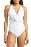 Miraclesuit Illusionists Wrapture One-piece Swimsuit In White