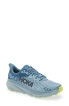 Hoka Challenger Atr 7 Running Shoe In Stone Blue/evening Primrose