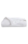 Woven & Weft Soft Cotton All-season Waffle Weave Throw Blanket In White
