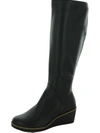AEROSOLES Binocular Womens Double Zipper Tall Knee-High Boots