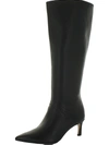 Naturalizer Falencia Womens Leather Pointed Toe Knee-high Boots In Black