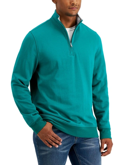 Club Room Plus Mens Comfy Cozy Sweatshirt In Multi