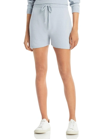 Line & Dot Womens Knit Lounge Shorts In Blue