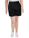 DANIELLE BERNSTEIN WOMENS LINED ABOVE KNEE CASUAL SHORTS