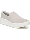 DR. SCHOLL'S MADISON NEXT WOMENS LEATHER LIFESTYLE SLIP-ON SNEAKERS