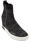 DKNY CALI WOMENS KNIT WEDGE CASUAL AND FASHION SNEAKERS