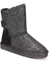 STYLE & CO TEENYY F WOMENS GLITTER COLD WEATHER WINTER & SNOW BOOTS
