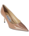 Jimmy Choo Love 65 Pointed-toe Pumps In Pink