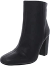VINCE CAMUTO DANNIA WOMENS LEATHER SQUARE TOE ANKLE BOOTS
