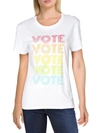 PRINCE PETER VOTE WOMENS GRAPHIC SHORT SLEEVE T-SHIRT
