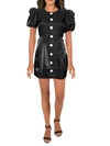 Danielle Bernstein Juniors Womens Party Short Mini Dress In Black
