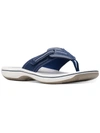 CLOUDSTEPPERS BY CLARKS BRINKLEY JAZZH WOMENS TOE-POST CUSHIONED FOOTBED FLIP-FLOPS