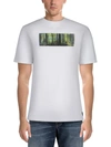 SILVER JEANS CO. MENS ORGANIC COTTON PRINTED GRAPHIC T-SHIRT