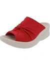 Bzees Smile Ii Wedge Slide Sandal In Multi