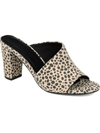 Journee Collection Allea Block Heel Mule In Multi