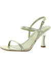 Marc Fisher Padre Womens Open Toe Ankle Heels In Gold