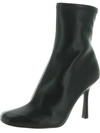 Steve Madden Katerina Womens Faux Leather Square Toe Mid-calf Boots In Black