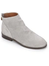 Gentle Souls By Kenneth Cole Emmazipbootie Womens Leather Ankle Booties In White