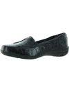 Easy Street Purpose Womens Patent Crocodile Print Fashion Loafers In Multi