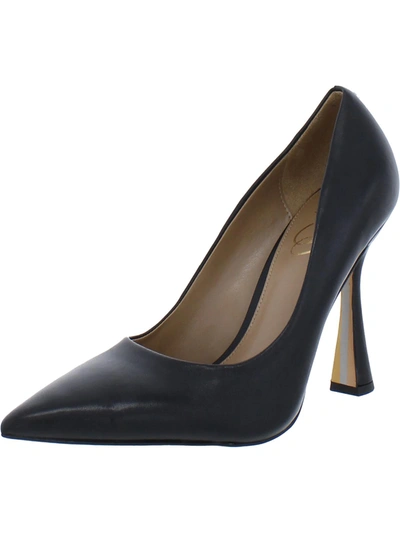 Sam Edelman Antonia Womens Padded Insole Pointed Toe Pumps In Black