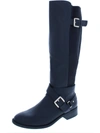 THALIA SODI VADA WOMENS FAUX LEATHER OVER-THE-KNEE RIDING BOOTS