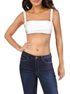Danielle Bernstein Womens Bra Tank Crop Top In Grey