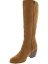 Style & Co Warrda Womens Faux Suede Zip Up Mid-calf Boots In Multi