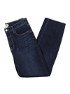 L'agence Sada Frayed Cropped High-rise Slim-leg Jeans In Multi