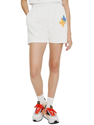 Elevenparis Womens Cozy Comfy Casual Shorts In White