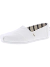 TOMS CLASSIC WOMENS CANVAS SLIP ON LOAFERS