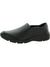 DR. SCHOLL'S ESTABLISH WOMENS LEATHER SLIP ON WORK AND SAFETY SHOES