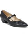 Naturalizer Florencia Croc Embossed Pointed Toe Flat In Multi