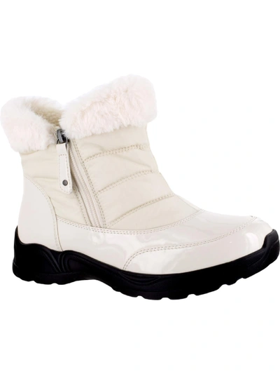 Easy Street Frosty Womens Faux Fur Cold Weather Winter & Snow Boots In Multi