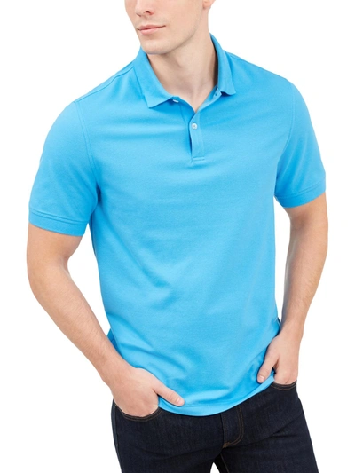 Club Room Mens Classic Fit Performance Polo Shirt In Multi